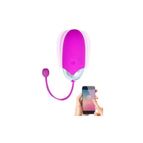 Oeuf vibrant puissant USB avec application smatphone
